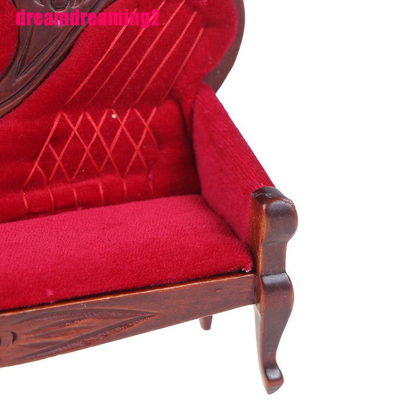 Mô Hình Ghế Sofa Mềm Mại Trang Trí Nhà Búp Bê Tỉ Lệ 1: