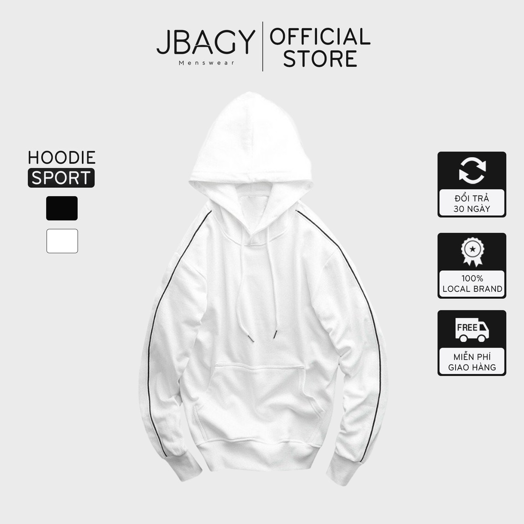 Áo nỉ hoodie thời trang nam nữ thương hiệu JBAGY - C01