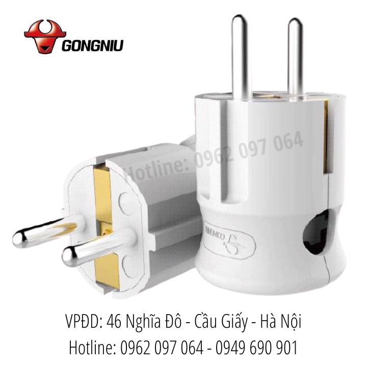 Phích cắm Gongniu công suất lớn 4000W - 10L5 - Chính Hãng