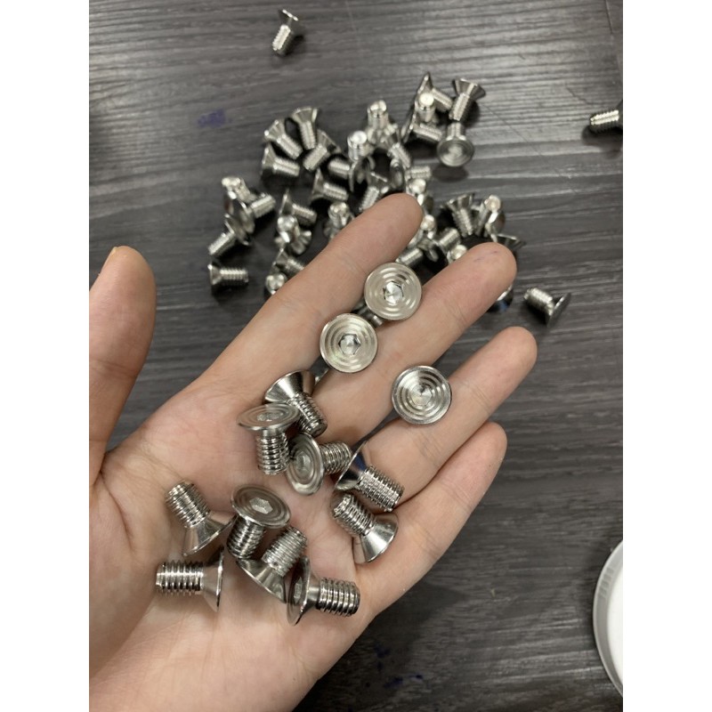 ỐC INOX 8li10 6li10 ÂM GẮN LÒNG ĐĨA