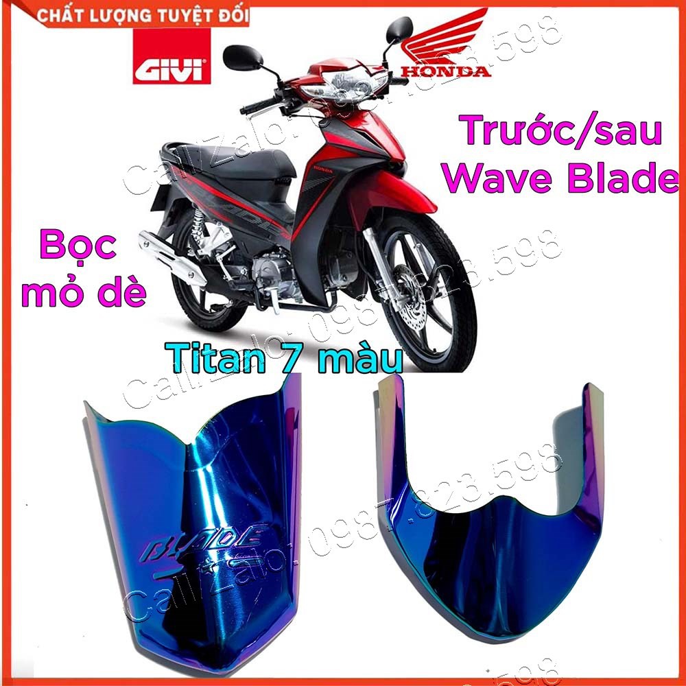 [Mã LIFEAU5SALE giảm 20k đơn 50k] Ốp Mỏ Dè Wave Blade ( Giá 1 Bộ Có 2 Màu Cho AE Lựa Chọn Nha )