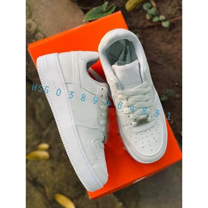 [Freeship+Box Bill] Giày Thể Thao Nam Nữ - Giày Air Force 1 AF1 Trắng cao cấp HS