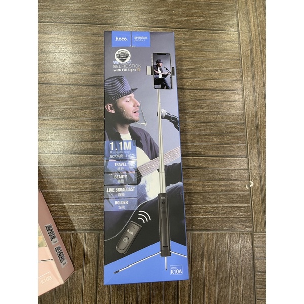 Gậy chụp hình Selfie Bluetooth Hoco K10A- Chính hãng1.1m | BigBuy360 - bigbuy360.vn