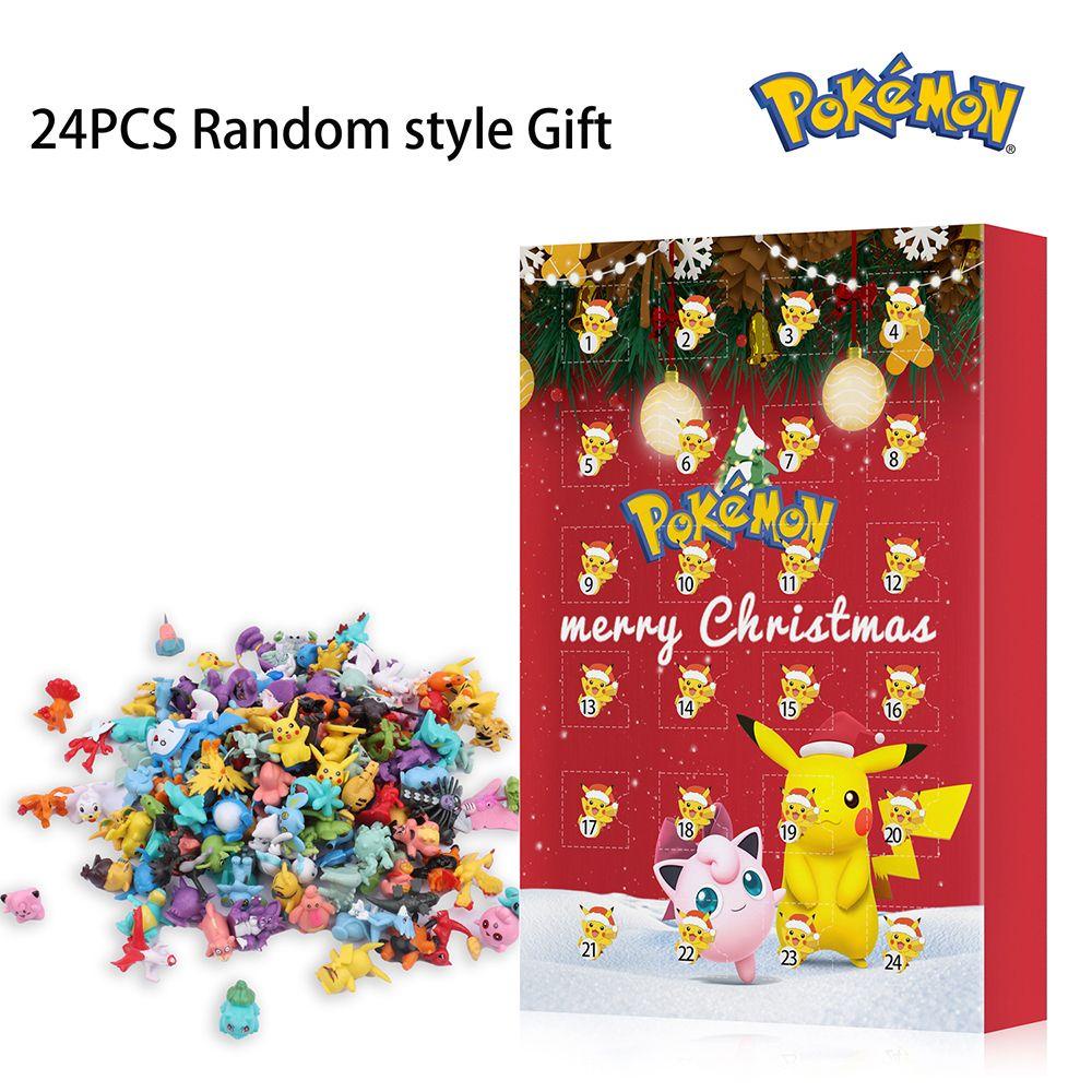 Set 24 Mô Hình Đồ Chơi Nhân Vật Trong Phim Hoạt Hình Pokemon