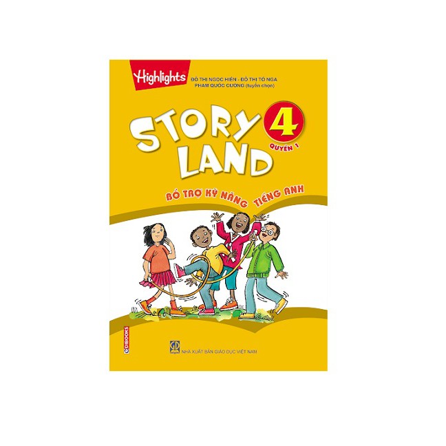 Sách - Combo Truyện đọc Tiếng Anh từ Hoa Kỳ - Story Land 4 (Quyển 1+2)