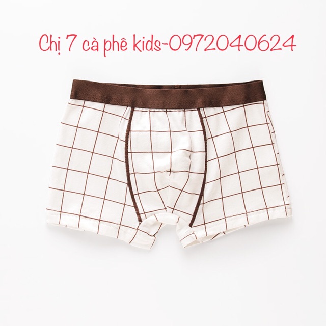 set 4 quần lót bé trai - quần sịp bé trai đủ size C7CPK