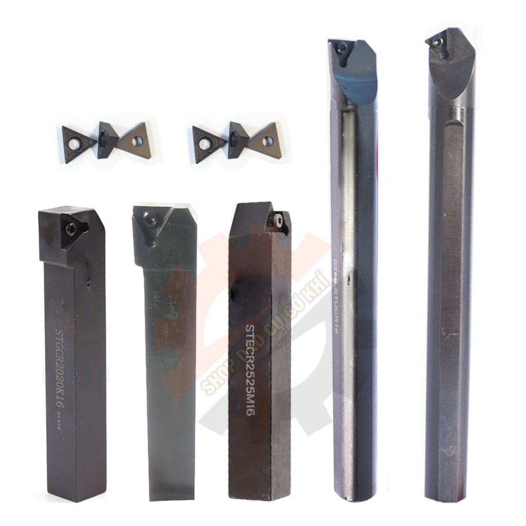Mảnh chíp tiện TC16/ TCMT16 góc mũi R0.4 cao cấp Nhật Bản chạy thép, chạy inox, chạy nhôm