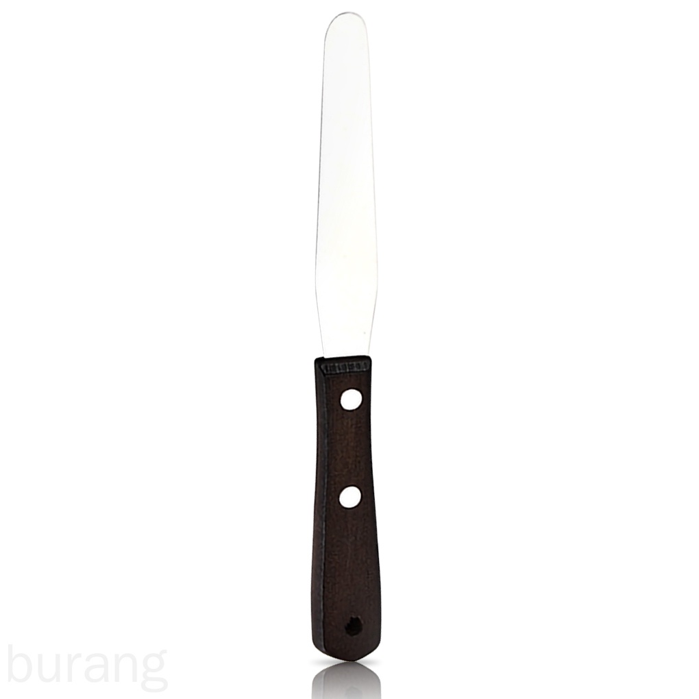 Dụng cụ phết kem trang trí bánh DIY tay cầm bằng gỗ chống trượt tiện dụng cho nhà bếp