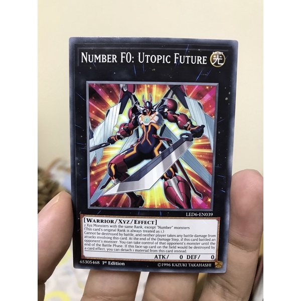 Thẻ bài Yugioh Number f0: Utopic Future