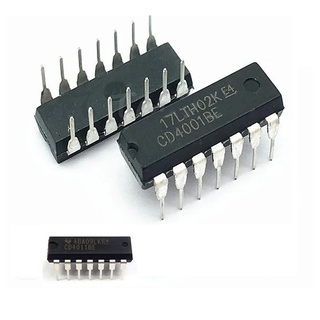 IC chức năng CD4001BE CD4001 4001BE DIP-16 (Mới chính hãng)