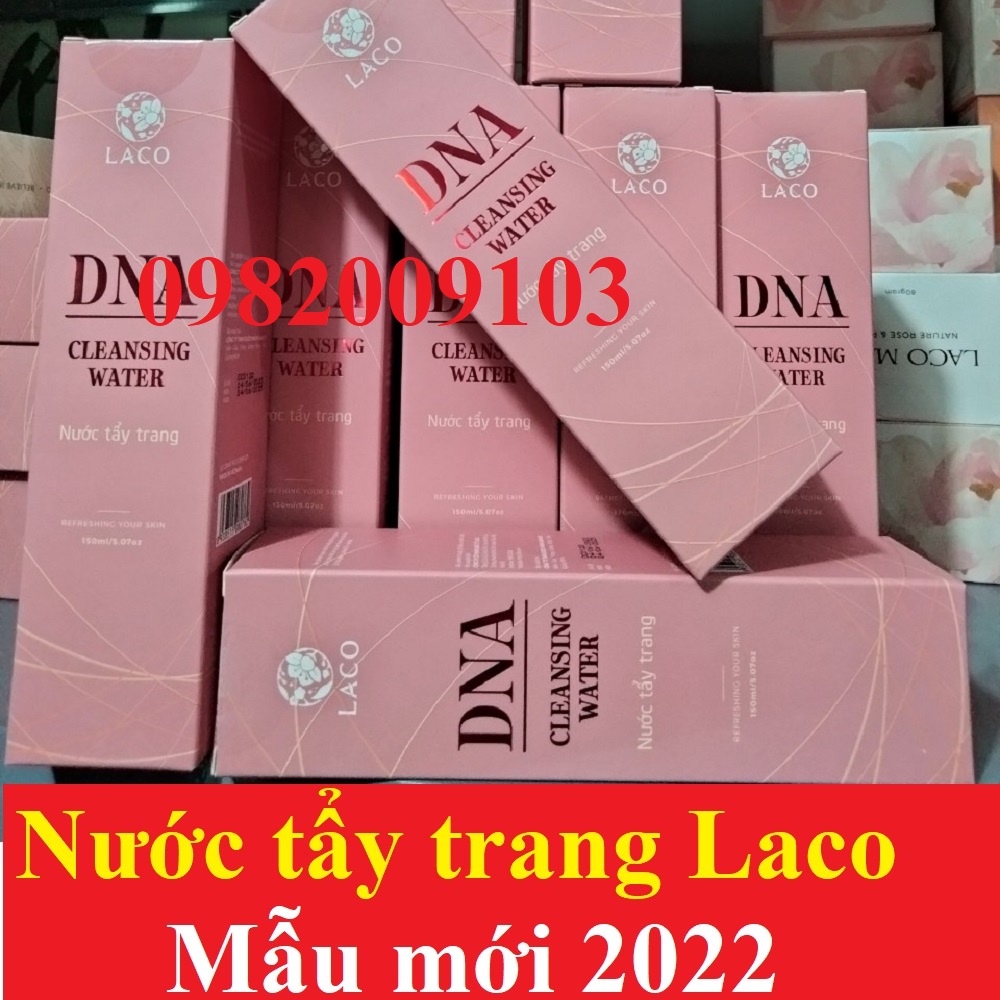 NƯỚC TẨY TRANG DNA CLEANSING WATER LACO 150ml