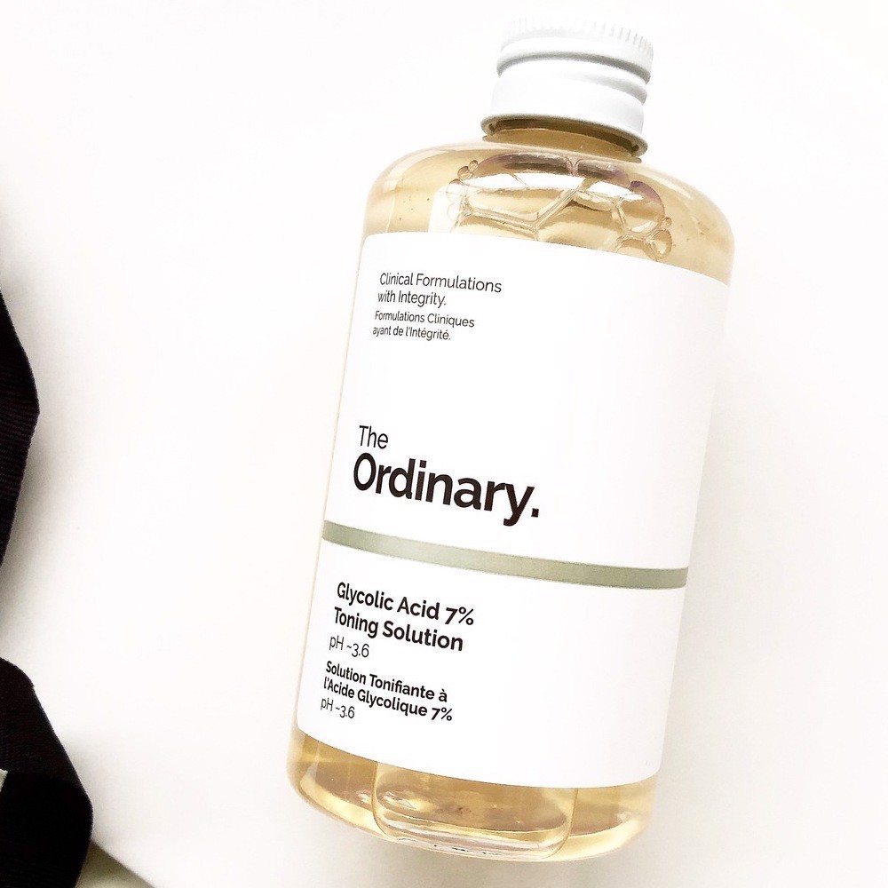 Nước hoa hồng tẩy da chết The Ordinary Glycolic Acid 7% Toning Solution