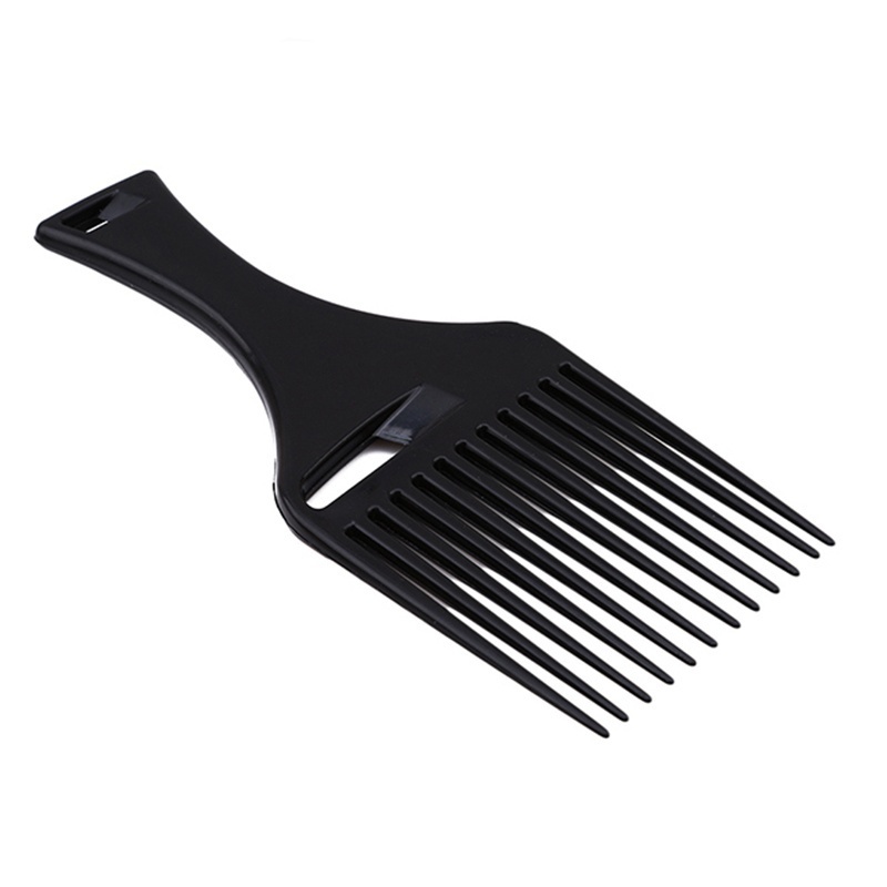 Afro Hair Comb Hairbrush Wide  Hair Fork Comb Insert Curly Hair Brush Massage Comb Hairdressing Styling Tools