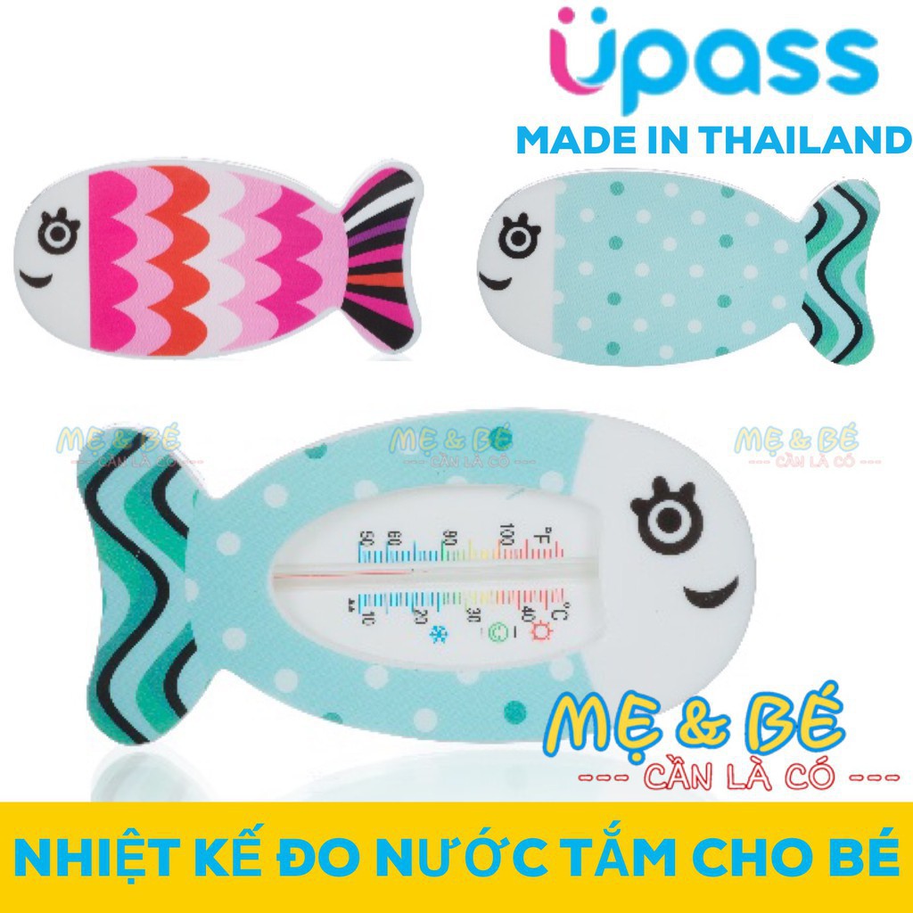 (Made in Thailand) Nhiệt kế đo nước tắm hình cá Upass UP4013N