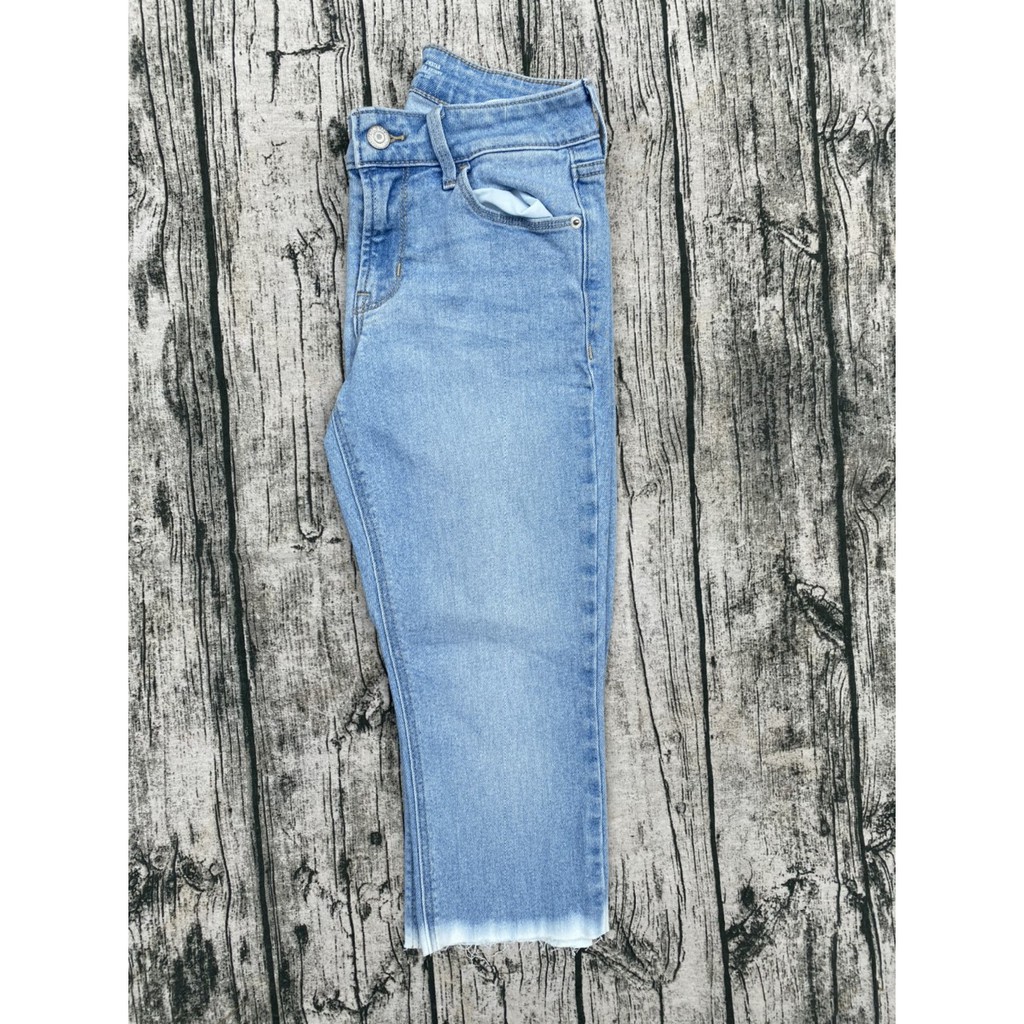Quần jeans lửng xuất khẩu