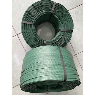 Dây đai nhựa PP 15x1mm - siết bằng bọ sắt.