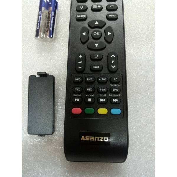 Điều khiển Tivi Asanzo LCD Trái Tim Ngôi Nhà ( Hàng Zin Theo Máy Mới 100% )