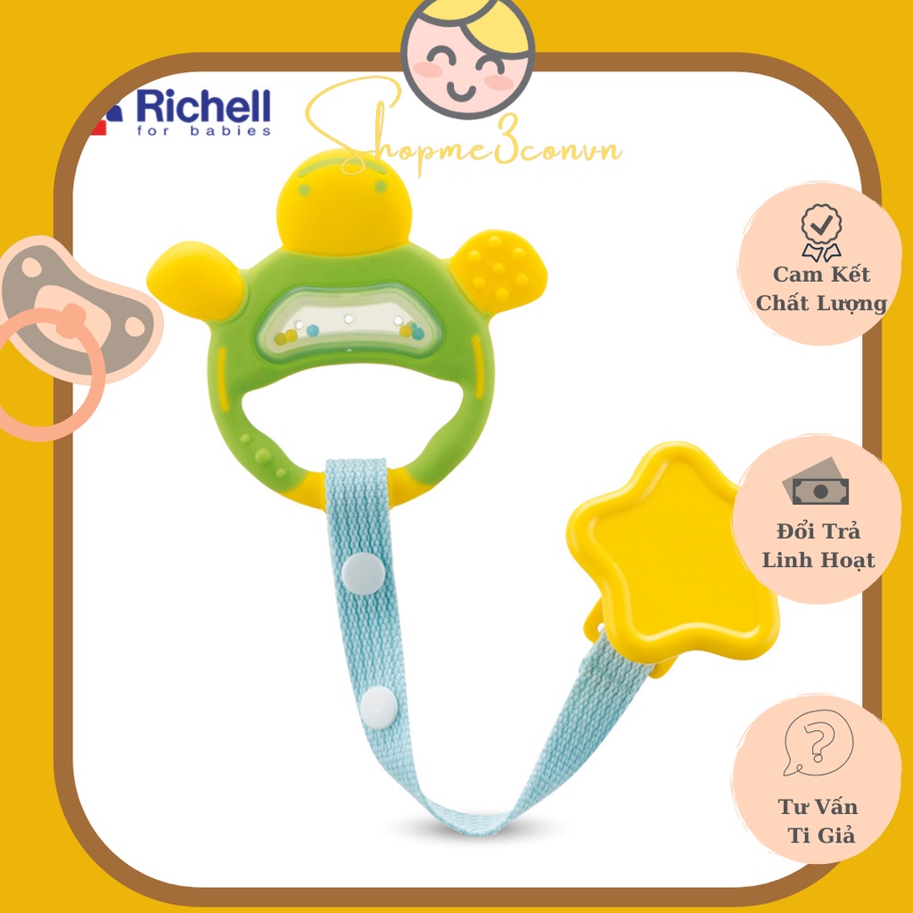 Gặm Nướu Tròn Có Dây Đeo Richell