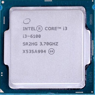 Bộ vi xủ lý Intel Core i3 6100 3.7 GHz I3-6100 Socket 1151