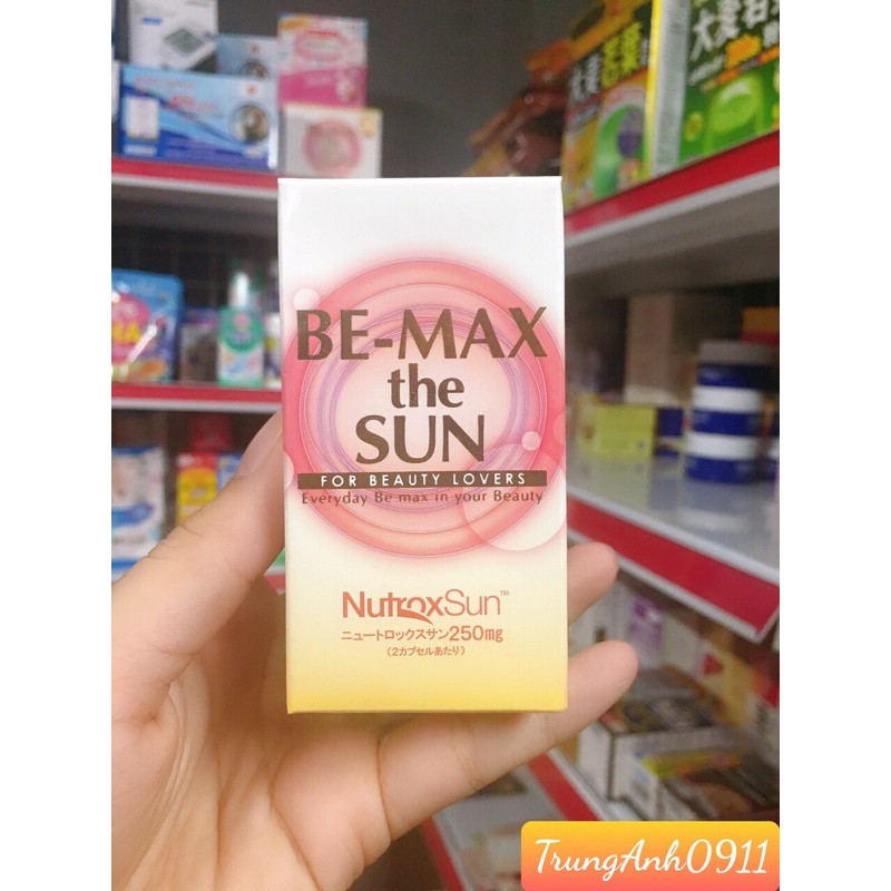 Hộp đựng viên chống nắng Be_max_the_sun Nhật Bản