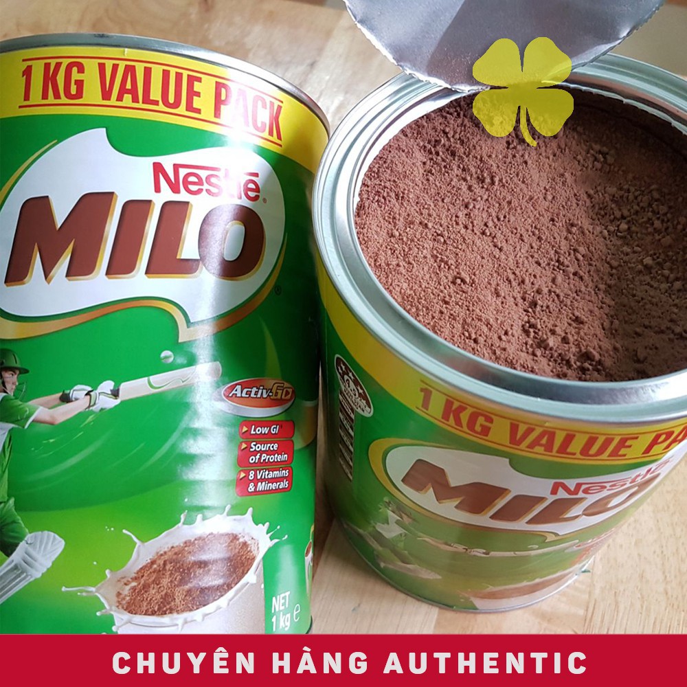 Sữa Milo Úc, sữa bột cho bé 1kg [Date T3.2023]