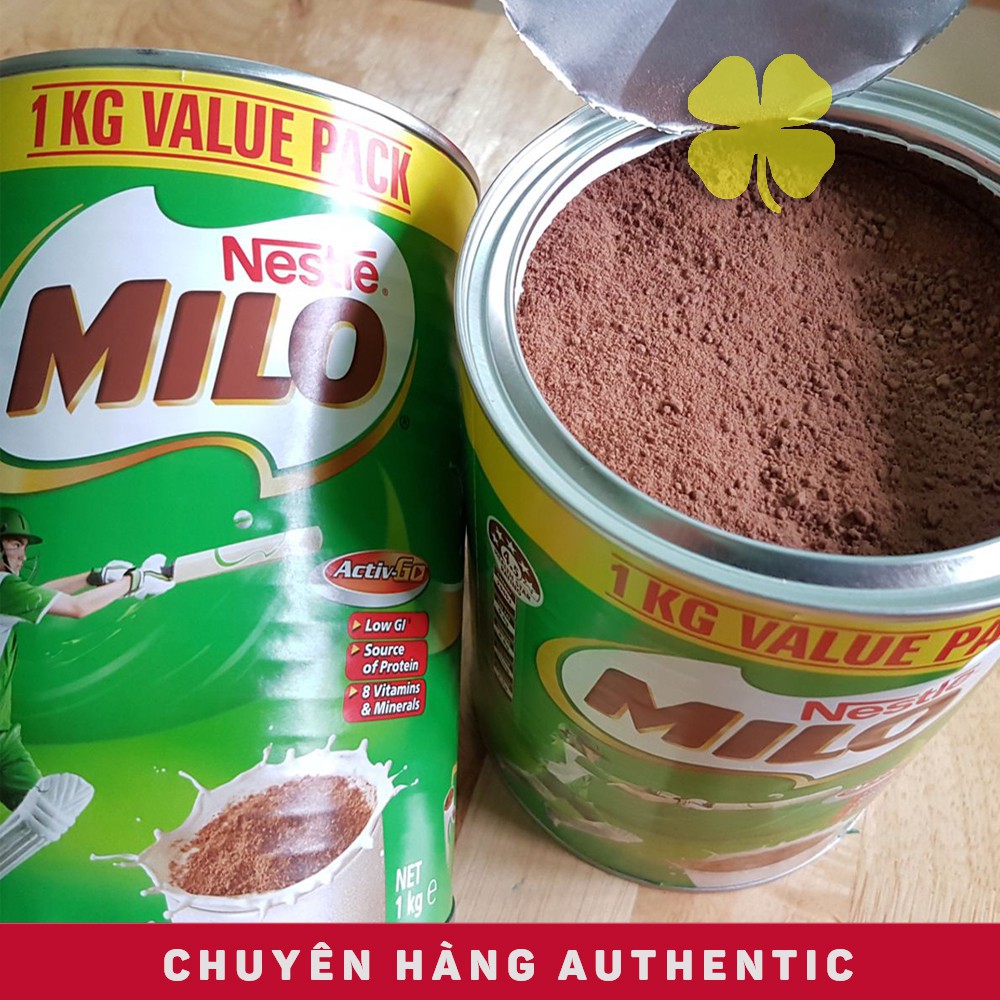 Sữa Milo Úc, sữa bột cho bé 1kg [Date 4/2022]