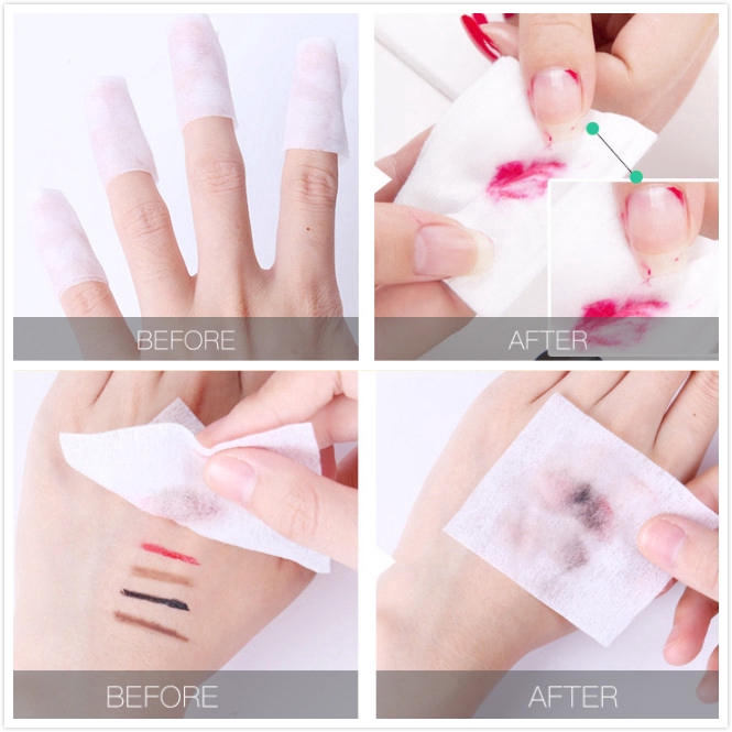 Hộp 100 miếng bông tẩy trang BEOTUA