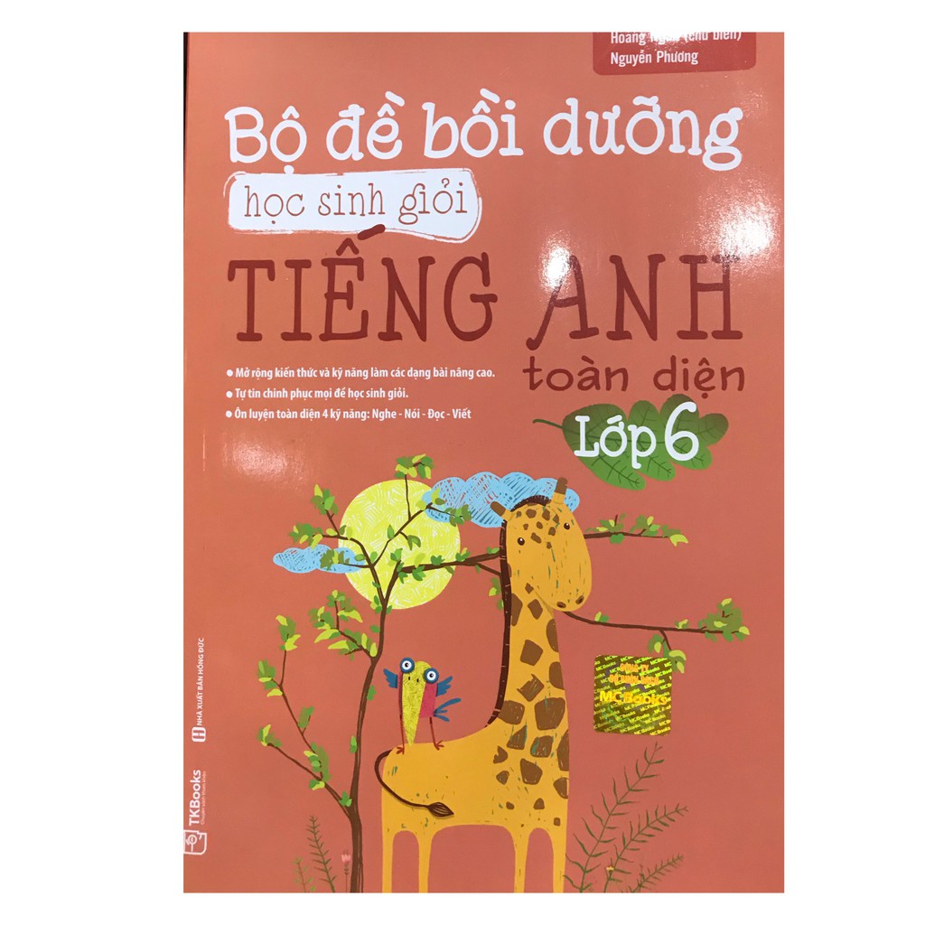 Sách - Bộ đề bồi dưỡng học sinh giỏi Tiếng anh toàn diện lớp 6