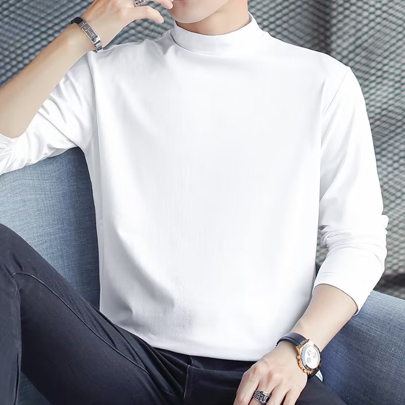 Áo Thun Nam Dài Tay Màu Sắc Đơn Giản Size M-5xl