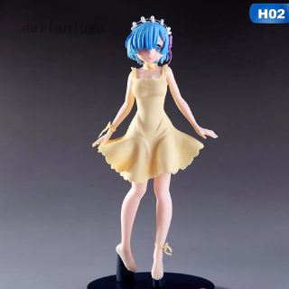 Mô Hình Nhân Vật Rem Mặc Đầm Trong Anime Re: Zero