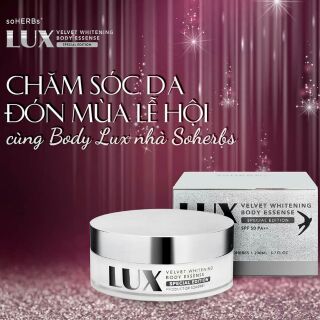 KEM BODY LUX TINH CHẤT YẾN TƯƠI, COLLAGEN SOHERBS (200ML)