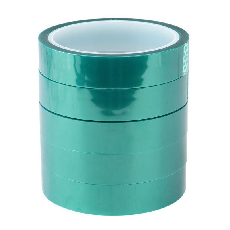 Set 5 Cuộn Băng Keo Polyimide Chịu Nhiệt Độ Cao Đa Ứng Dụng