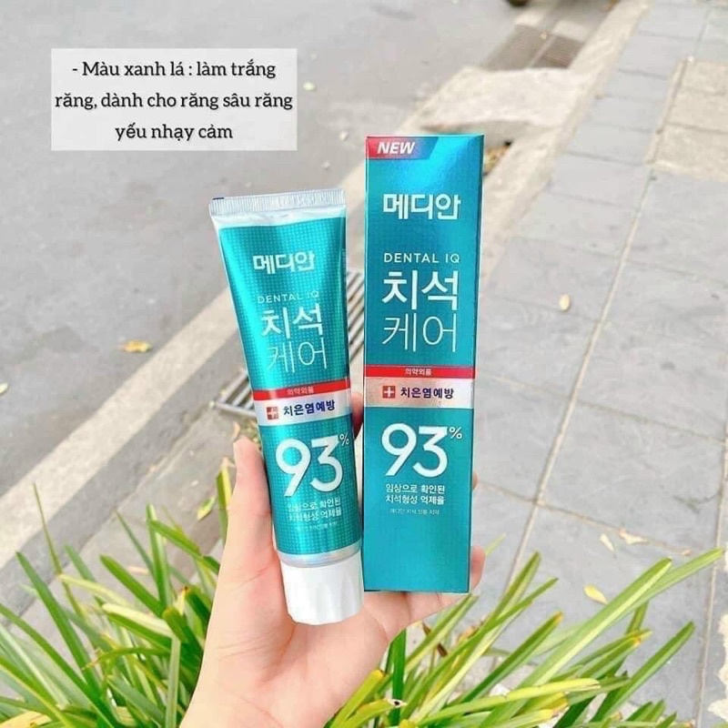 Kem đánh răng Hàn Quốc trắng răng MEDIAN DENTAL IQ 93% 120g
