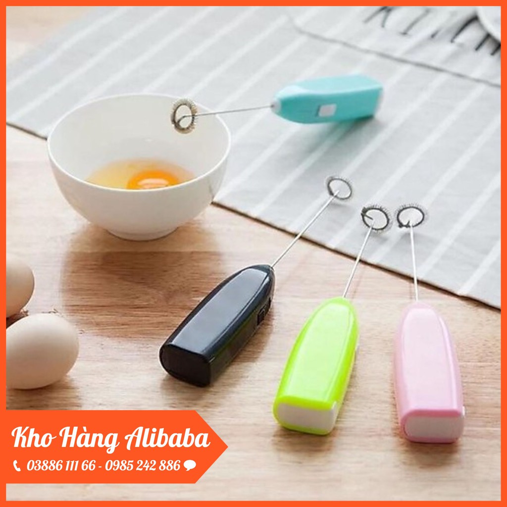 MÁY ĐÁNH TRỨNG ĐÁNH BÔNG TẠO BỌT CAFE CẦM TAY MINI