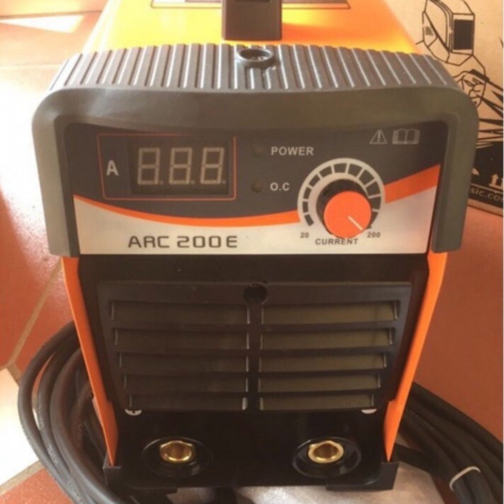 Máy hàn điện tử jasic 200E, Máy hàn và dụng cụ hàn, Máy hàn mini Jasic 200E dây đồng 100%