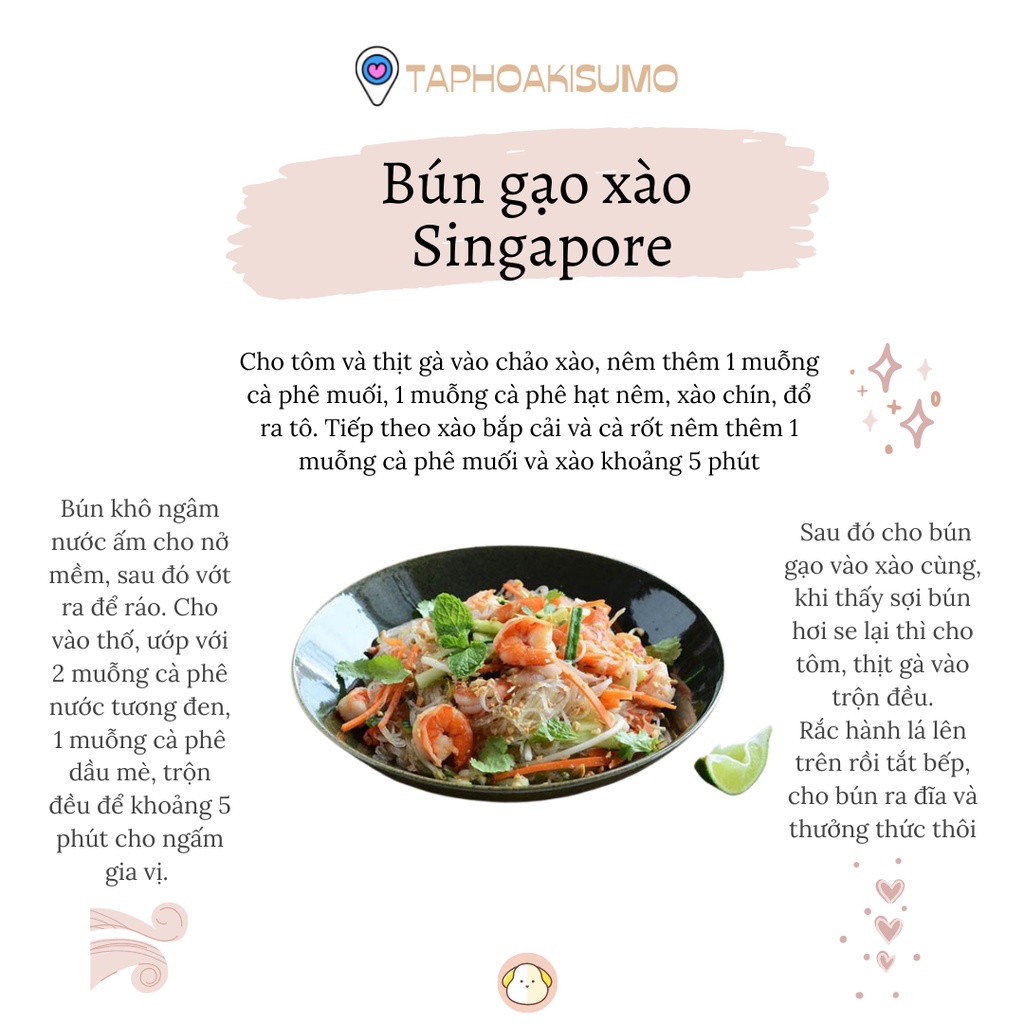 Bún gạo khô WaiWai ( Wai Wai ) 200 gram