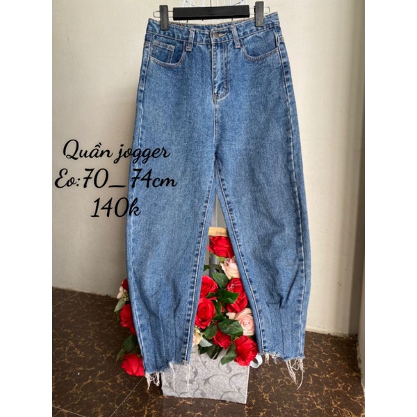 Quần jogger jean