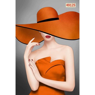 Tranh dán tường 3d tranh nghệ thuật Cô Gái KT 120x80cm