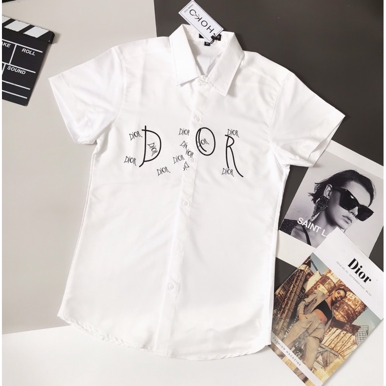 Sơmi sơ mi tay ngắn .