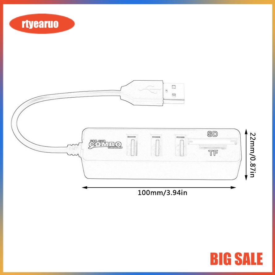 Bộ Chia Cổng Usb 2.0 Đa Năng