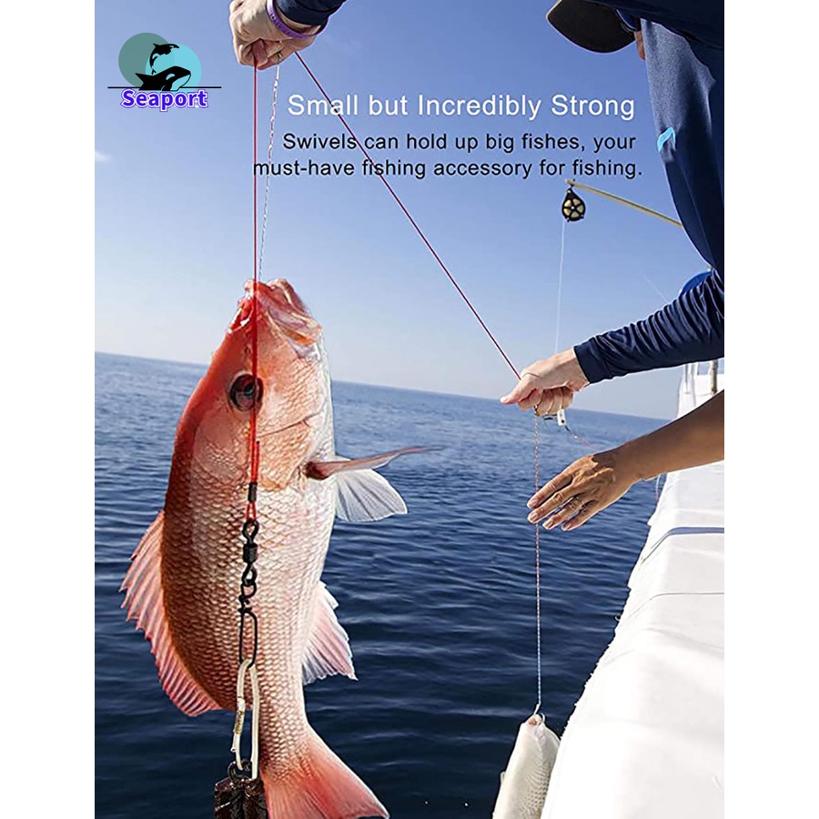 Vòng Bi Xoay Câu Cá Kèm Khóa An Toàn