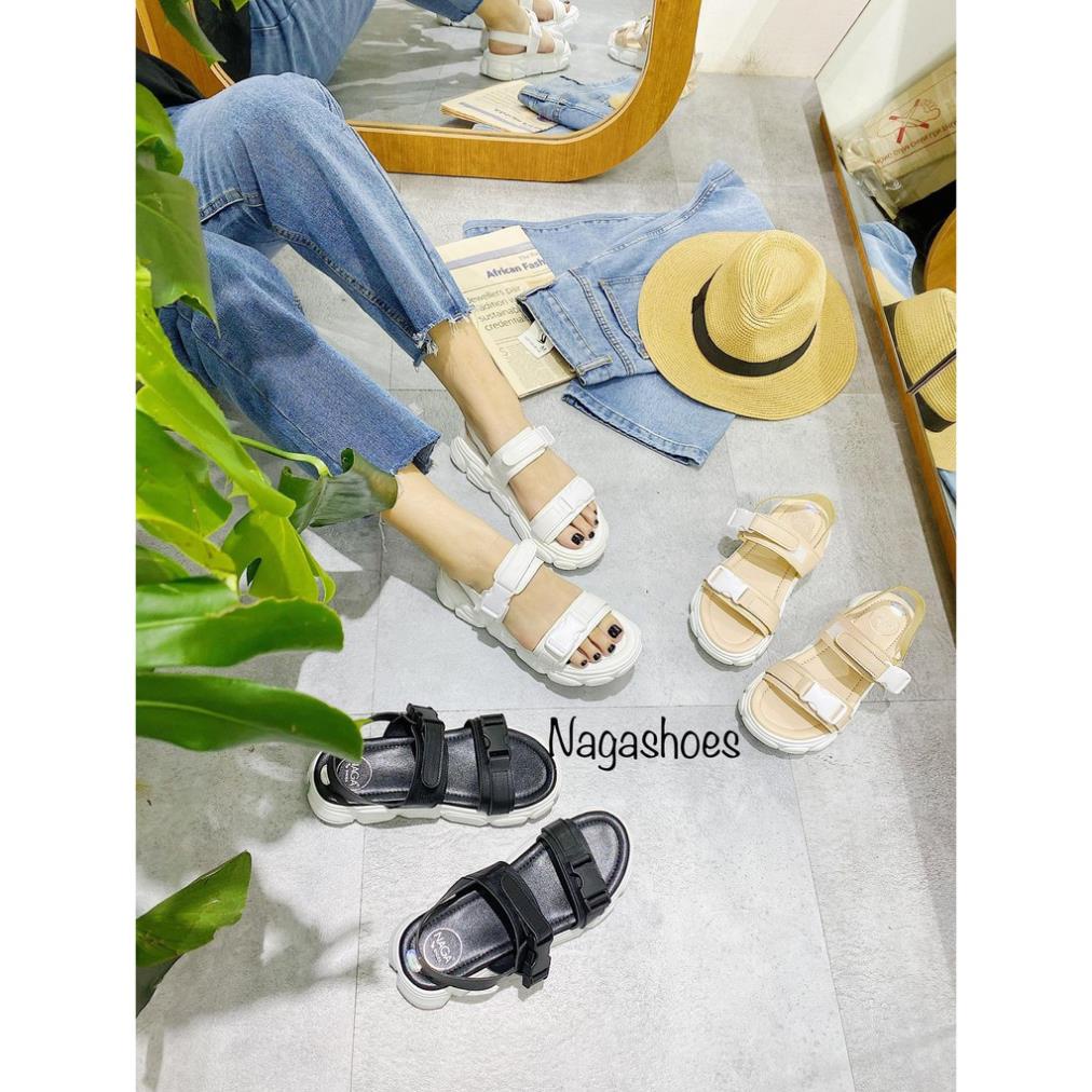 GIÀY SANDAL THỂ THAO NAGASHOES 2 QUAI KHÓA 2P NAS177 LaT