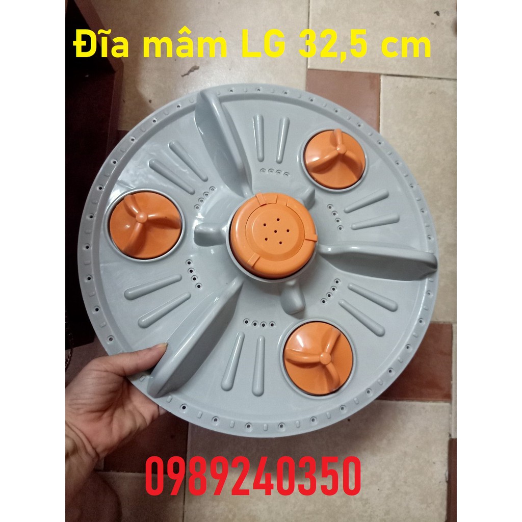 Mâm đĩa máy giặt LG cửa đứng (ĐK 32,5 cm) chính hãng