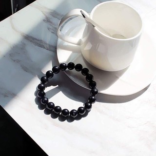 vòng tay cườm đen handmade