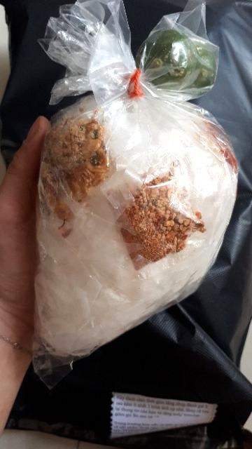 Combo 10 bánh tráng trộn sa tế muối hành phi bịch chưa trộn - chính gốc Gò Dầu Tây Ninh