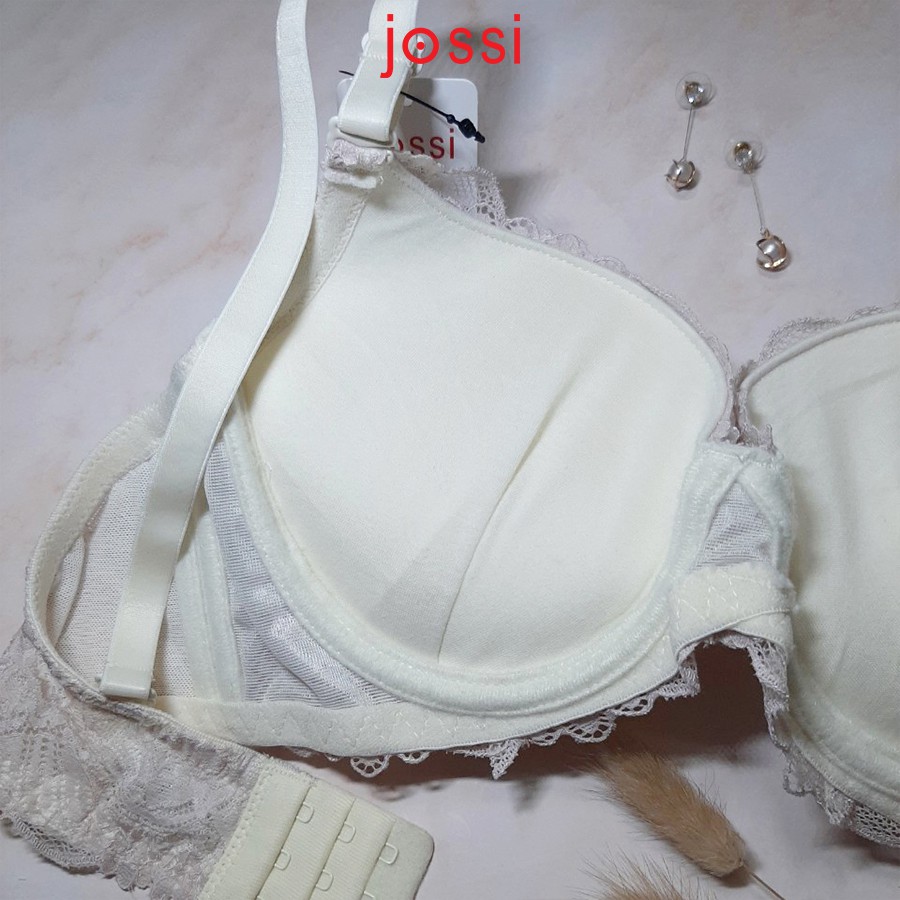 Áo lót Jossi 050 ren mút dày, cúp nguyên, 3 móc, mút lỗ thoáng khí | BigBuy360 - bigbuy360.vn