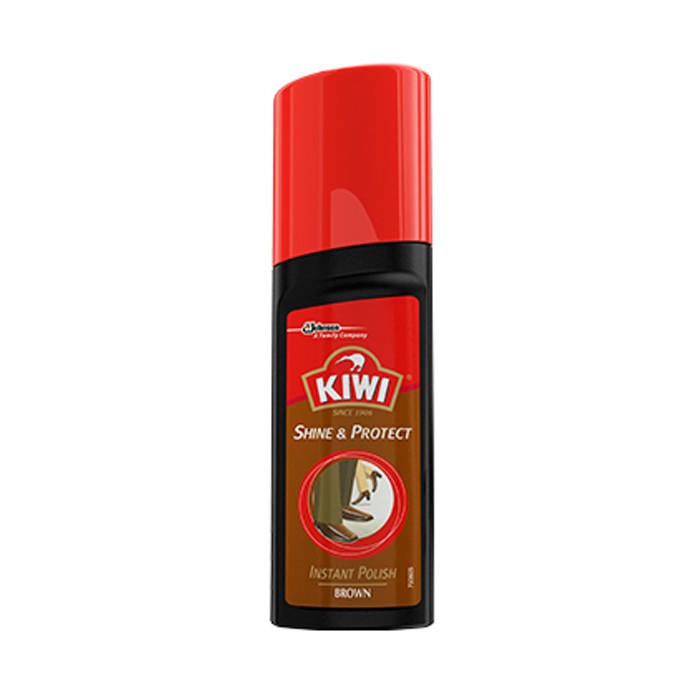 Xi nước bóng & bảo vệ Kiwi màu nâu 75ml