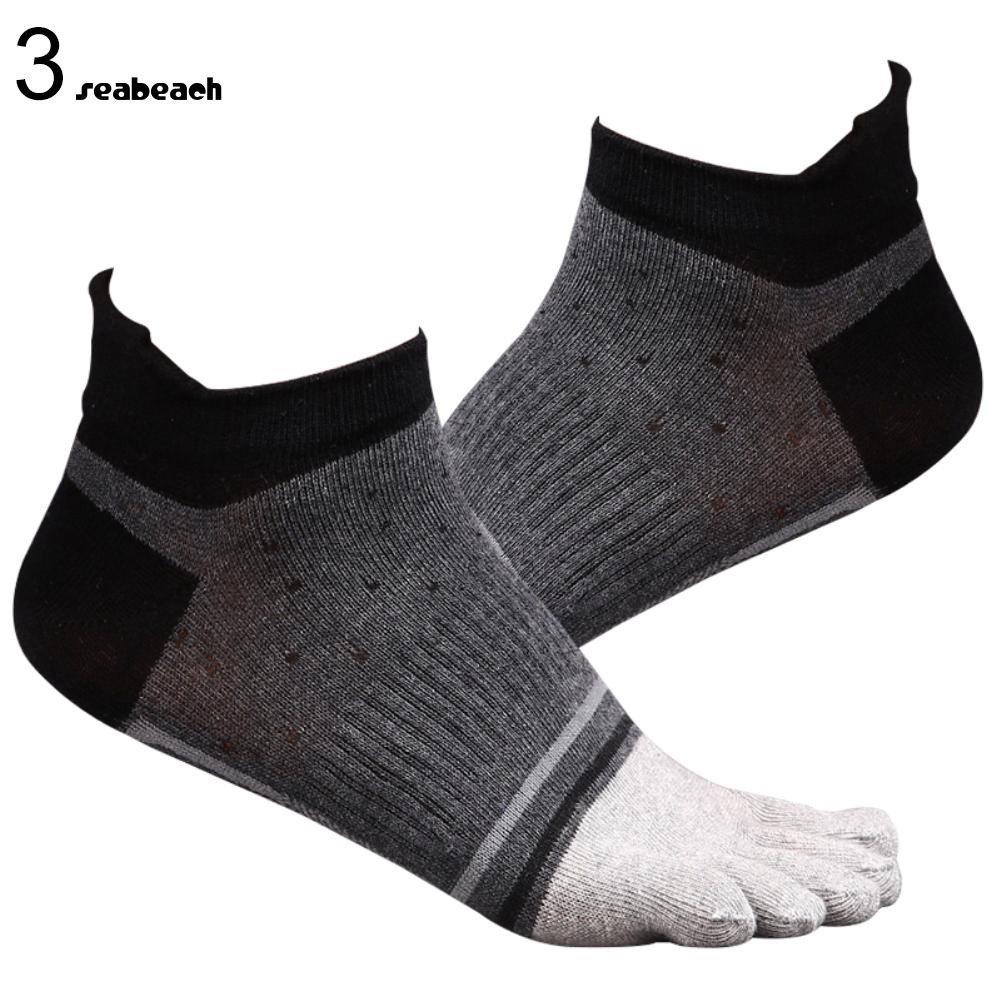 Tất thể thao cotton xỏ 5 ngón thoáng khí cho nam