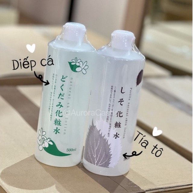 nước cân bằng da diếp cá, tía tô Dokudami Natural Skin lotion 500ml | BigBuy360 - bigbuy360.vn