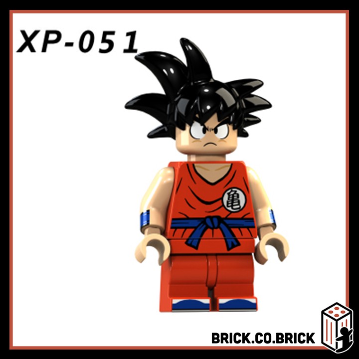 Dragon Ball Nhân Vật Tuổi Thơ Mô Hình Bảy Viên Ngọc Rồng Đồ Chơi Lắp Ráp Minifigure  KT1007